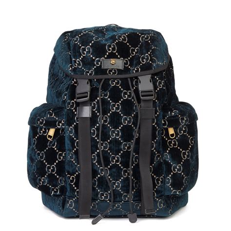 gucci backpack velvet